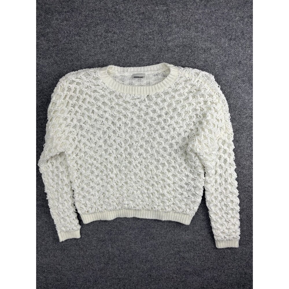Noisy May Sweater Womens Small Textured Knit Pullover Lightweight Acrylic Top